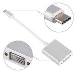 Type-C to VGA Video Cable - 1080P Adapter