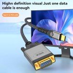 USB-C to VGA Cable, 2m, Gold-Plated Adapter