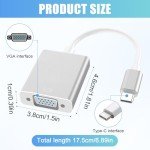 USB C to VGA Adapter for iPhone and Mac