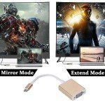 USB-C to VGA Adapter for MacBook and More
