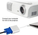 Type-C to VGA Video Cable - 1080P Adapter