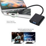 USB-C to VGA Adapter for 1080P Video Output