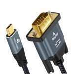 USB-C to VGA Cable 1M for 1080P Output
