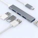 BOULTON 4-Port USB-C Ultra Slim Hub