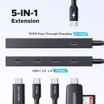 UGREEN 10Gbps USB-C Hub with 100W PD Power
