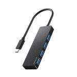ANYPLUS 4-Port USB-C Hub with 5Gbps Speed