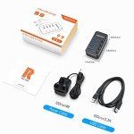 RSHTECH 4-Port USB 3.0/USB-C Hub Splitter