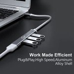 Vunvooker Mini USB-C Hub with 4 Ports