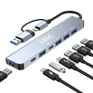 7-in-1 USB-C Hub Multiport Adapter