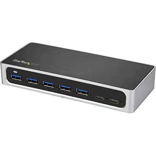 7 Port USB C Hub with Fast Charging