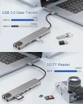 8-in-1 USB C Hub with 4K HDMI Output