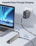 8-in-1 USB C Hub with 4K HDMI Output