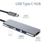 5-in-1 USB-C Hub with HDMI and Card Reader