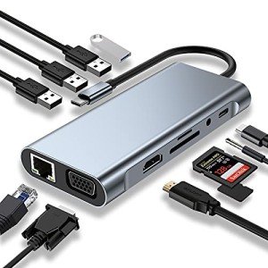 11-in-1 USB-C Hub with 4K HDMI & More
