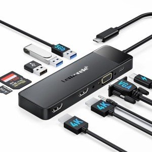 10-in-1 USB-C Docking Station with HDMI and More