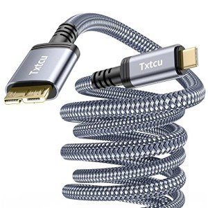 USB-C to Micro B Cable - 1M Nylon Braided