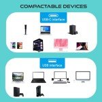 500GB Ultra Slim USB-C Portable Hard Drive