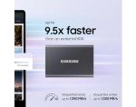 Samsung 4TB T7 SSD Portable Drive - Titan Gray