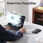 UGREEN USB C Hard Drive Enclosure for 2.5 Inch