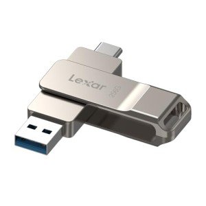 Lexar D40E 256GB Dual Drive USB-C Flash Drive