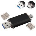 64GB Metal USB 3.0 Flash Drive for Data Storage