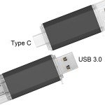 64GB Metal USB 3.0 Flash Drive for Data Storage