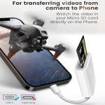 USB C SD Card Reader for iPhone and MacBook