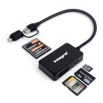 4-in-1 USB-C Memory Card Reader for All Devices