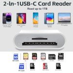USB-C Card Reader for iPhone and MacBook