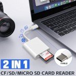USB-C Card Reader for iPhone and MacBook