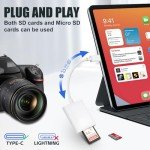 USB-C Card Reader for iPhone and MacBook
