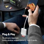 USB-C SD Card Reader for iPhone and Mac