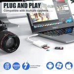 USB-C Card Reader for iPhone and MacBook