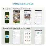 USB-C SD Card Reader for iPhone and Mac