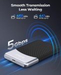 ORICO 512GB Portable SSD with USB-C Cable