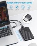 ORICO 2.5-Inch USB-C External Hard Drive Enclosure