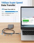 Right Angle USB A to C CarPlay Data Cable