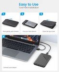 ORICO 2.5-Inch USB-C External Hard Drive Enclosure