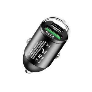 Fast USB-C Car Charger with Dual Ports