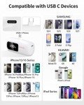 5000mAh Mini Power Bank, Fast Charging USB-C