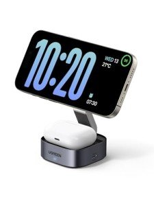 UGREEN MagFlow 2-in-1 Wireless Charging Station