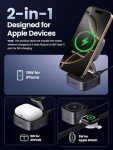UGREEN MagFlow 2-in-1 Wireless Charging Station