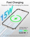 VICHYIE 15W Magnetic Wireless Charger for Apple Devices