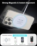 VICHYIE 15W Magnetic Wireless Charger for Apple Devices