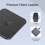 AGPTEK 15W Wireless Charger for iPhone and Galaxy