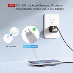 AGPTEK 15W Wireless Charger for iPhone and Galaxy