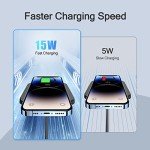 AGPTEK 15W Wireless Charger for iPhone and Galaxy