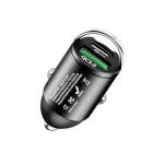 Fast Dual Port USB-C Car Charger 30W