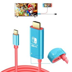 JINGDU Portable USB-C Hub with HDMI and 100W Charge