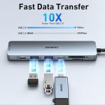 BENFEI 7-in-1 USB-C Hub with HDMI and Charging